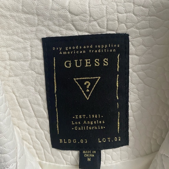 Guess Faux Leather Jacket - Picture 3 of 4